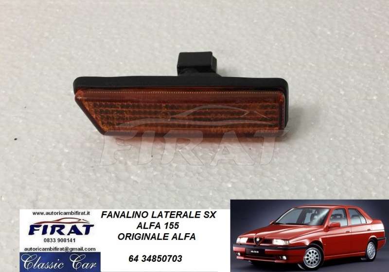 FANALINO LATERALE ALFA 155 SX - Clicca l'immagine per chiudere